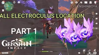 Genshin impact All Electroculus Location In Inazuma Part 1