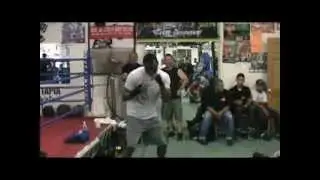 Austin No Doubt Trout Shadow Boxing and Sparring