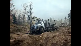 Как не надо ездить по бездорожью! - MudRunner Spintires