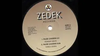 12'' Ronnie Davis - False Leaders 2.0 (& dub)