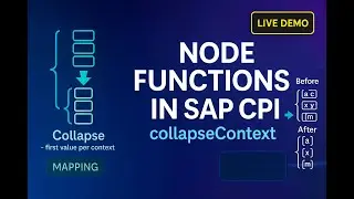 SAP CPI Mapping: How to CollapseContext (and Why You'd Want To)
