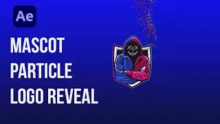 How to create mascot particle logo reveal in after effects