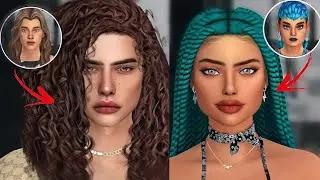 LOU HOWELL / RORY OAKLOW Create A Sims - Makeover - The Sims 4 