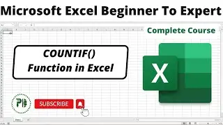 Use  COUNTIF Function in Excel - Excel Tutorial 