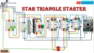 Star Delta  Starter Connection |Wiring Design Motor