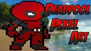 Deadpool Pixel Art - Ark Survival Evolved