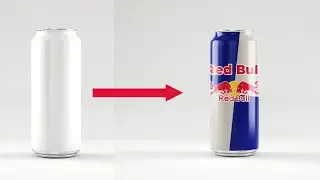 Red Bull Drink Can Design  On Android || Red Bull Can Design in PixelLab