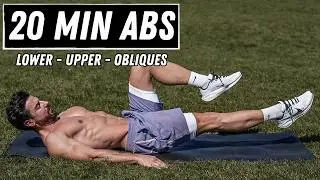 20 Minutes Complete ABS WORKOUT | Follow Along | Rowan Row