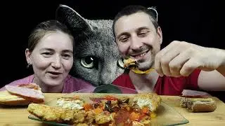 МУКБАНГ ОВОЩНОЕ РАГУ С КОТЛЕТАМИ | MUKBANG VEGETABLE STEW WITH CUTLETS 