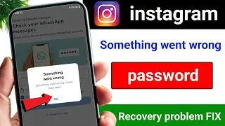 instagram something went wrong problem | something went wrong instagram | instagram problem 