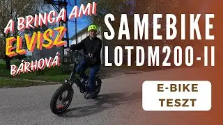 E-Bike bárhová - SAMEBIKE LOTDM200 II teszt