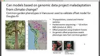 The role of genomics for biodiversity conservation in a changing climate
