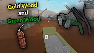 Lumber Tycoon 2: How to get Green Wood and Gold Wood