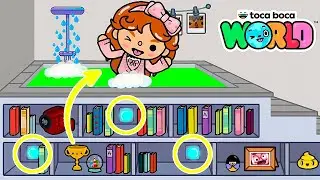 I NEVER KNEW THIS! 😱 Secret Book Buttons in Toca Boca