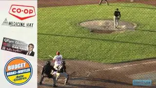 comtv.ca - SPORTS: Medicine Hat Maverick's Baseball Highlights June 15th, 2012