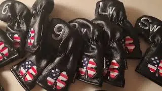 Unbagging Craftsman Golf Iron Headcovers USA Clover 🍀 Edition
