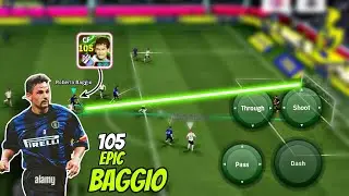 🔥The Goat Roberto Baggio Was Unstoppable🔥| Acceleration 102🚀| Finishing 96☠️| Lets Review🫡....