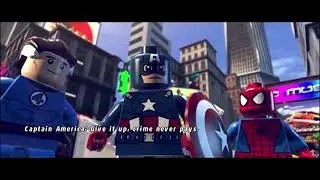 Lego Captain America scenes