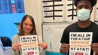 CWA Local 1101 AT&T Mobility Mobilization, 2022