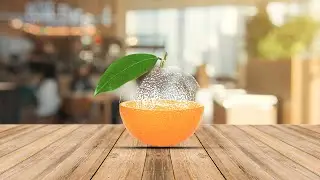 Transparent Effect in Photoshop  Transparent Orange Manipulation #tutorial #adobephotoshoptutorials