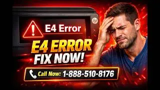 E4 Error HP Printer Fix (Step-by-Step Guide)