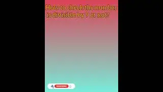 How to check the number is divisible by 9 or not??