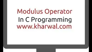 Modulus Operator in C Programming