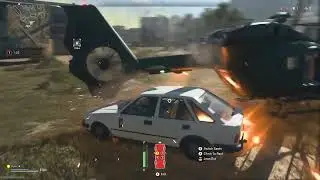 Car explodes Helicopter killing enemy instantly! Very tragic - Warzone 2.0 gameplay