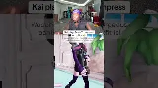 KAI CENAT TRIES PLAYING DRESS TO IMPRESS (PT 3)... 😭😭 #roblox