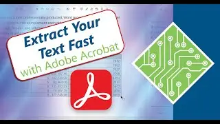 Extract Sections from PDFs with Adobe Acrobat