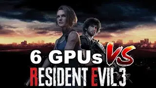 Resident Evil 3 vs 6 GPUs (RX 5700 XT, R9 290, R9 270X, GTX 950, HD 5870 & HD 5770)