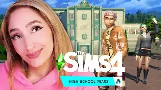 First Look and Trailer Reaction to Sims 4 High School Years!