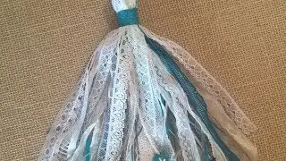 How to Make an Elegant Lace & Jute Tassel