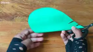 Paper Tropical Leaf | How To Make Tropical Leaf | Paper Leaves Cutting | DIY |