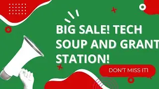 Tech Soup Grant Station sale