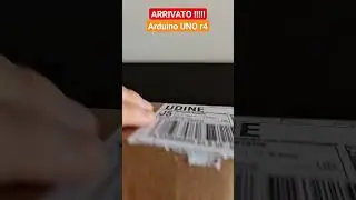 Finalmente arrivato Arduino Uno R4 Wifi