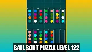 Ball Sorting Puzzle Game Level 122 | Ball Sort Puzzle Level 122 | GamingOn