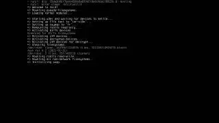 Void Linux Boot Time HDD.