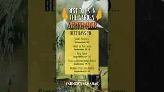 Best Days in the Garden: September 2024