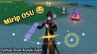 Genshin Impact Festival Drum Arataki Event
