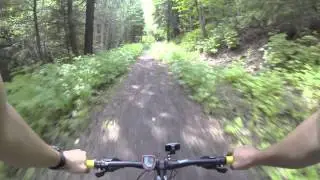 Shortcut down deactivated road