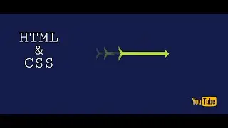 SIMPLE animated arrow using (html & css ).