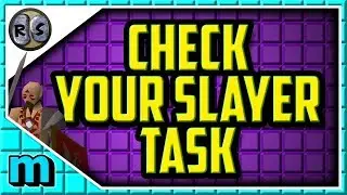 HOW TO CHECK CURRENT SLAYER TASK IN OSRS (EASY) - Oldschool Runescape Check Slayer Task