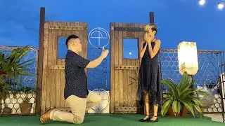 she said YES!