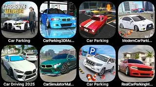 Car Parking, Car Parking 3D, Car Parking Simulator, Modern Car Parking, Car Driving 2025, Real Park