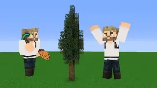 MINECRAFT AMAZING CUSTOM TREE TUTORIAL
