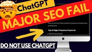 How To Rank On First Page Of Google WITHOUT ChatGPT (ChatGPT Lies!)