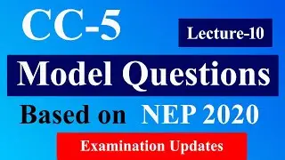 Sample Question for CC-5 | Lecture - 10 |   Mathematical & Computational Thinking and Analysis