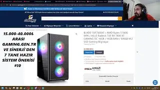 15.000-40.000₺ ARASI GAMING.GEN.TR VE SİNERJİ'DEN 7 TANE HAZIR SİSTEM ÖNERİSİ #10