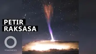 Petir Langka Menyambar ke Ruang Angkasa